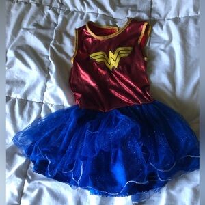 Wonder Woman Halloween Dress Sz Small